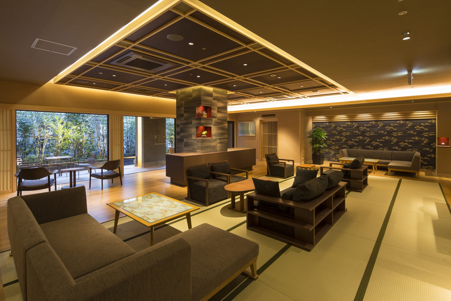 神戸六甲温泉 濱泉 湯上りラウンジ