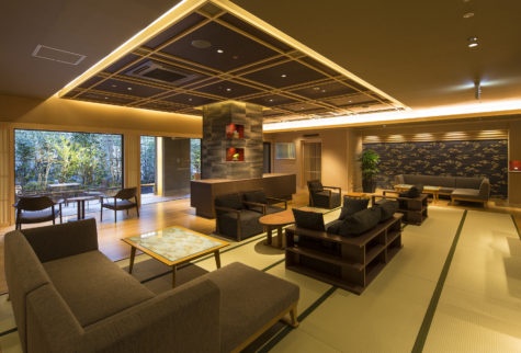 神戸ベイシェラトンホテル＆タワーズ様｜神戸六甲温泉 ｢濱泉 ｣湯上りラウンジ〔リノベーション〕