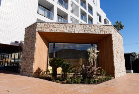 海のホテル島花様｜屋外サウナ小屋〔新築〕