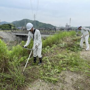 地域清掃活動に参加しました