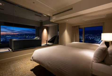 神戸ベイシェラトンホテル＆タワーズ様｜クラブフロアコーナービューバスツイン〔リノベーション〕